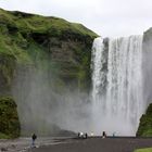 Der berühmte Skógafoss