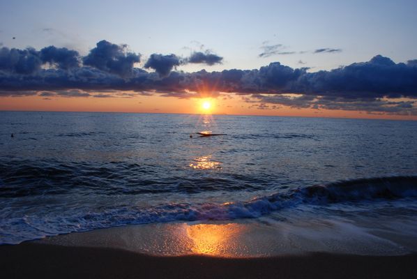 der berühmte sonnenaufgang