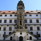 Der berühmte Wendelstein von Schloss Hartenfels in Torgau