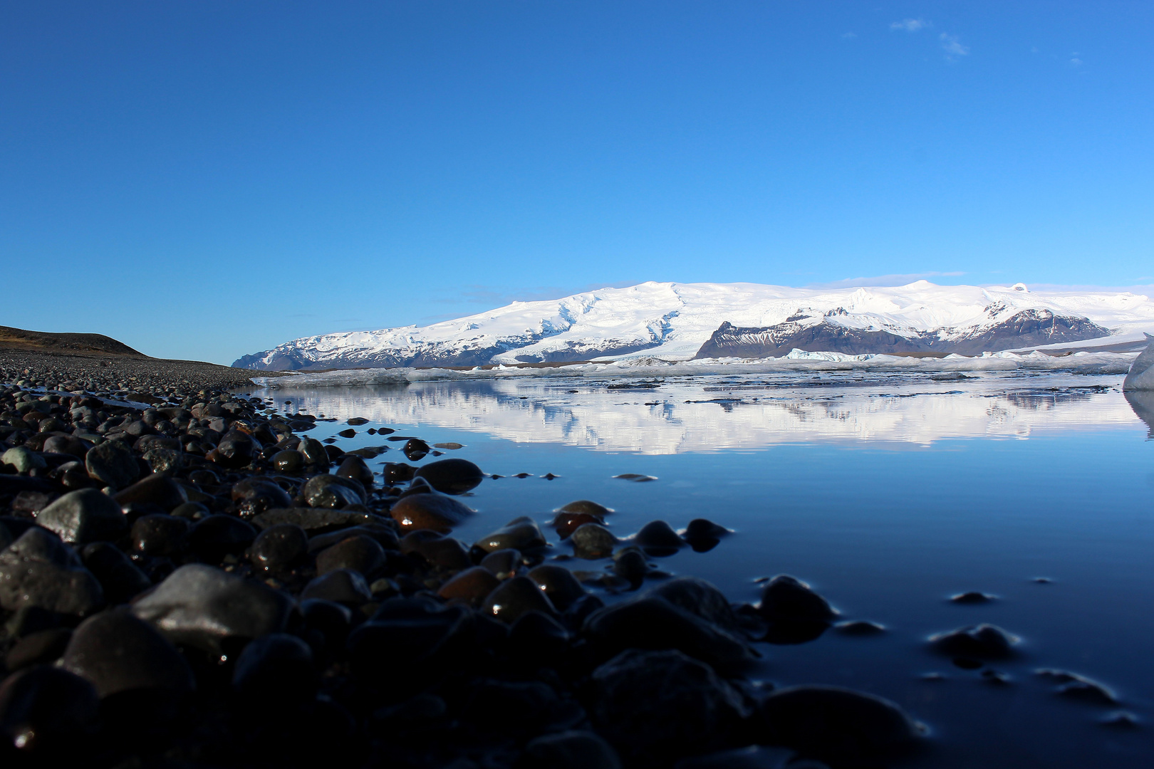 Der berühmteste Gletschersee im Süden Islands