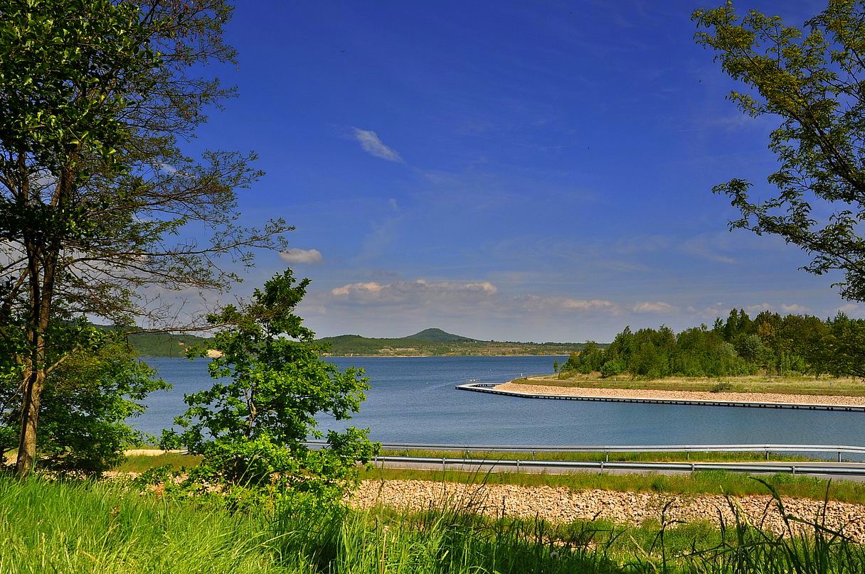 Der Berzdorfer See bei Görlitz