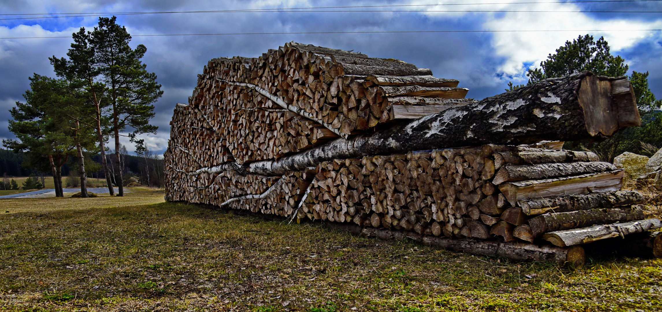 Der besondere Holzstapel