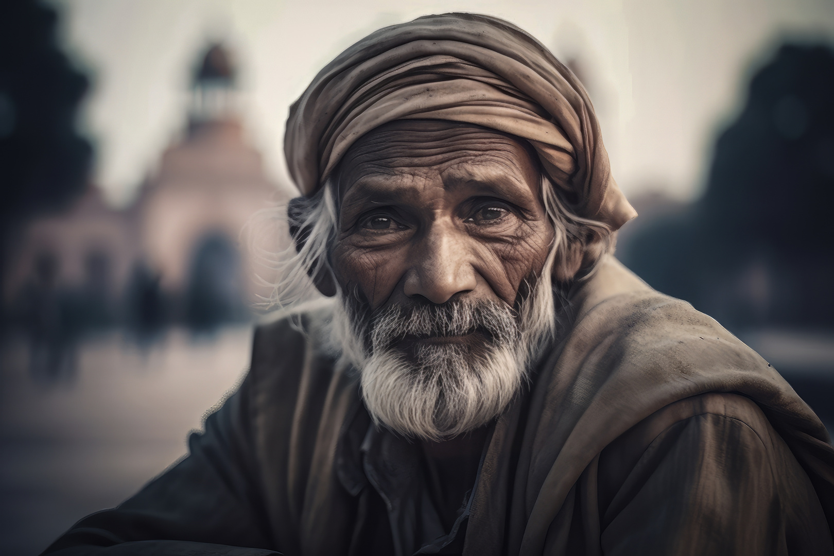 Der Bettler aus (KI)ndien Foto & Bild art, spezial, composing Bilder