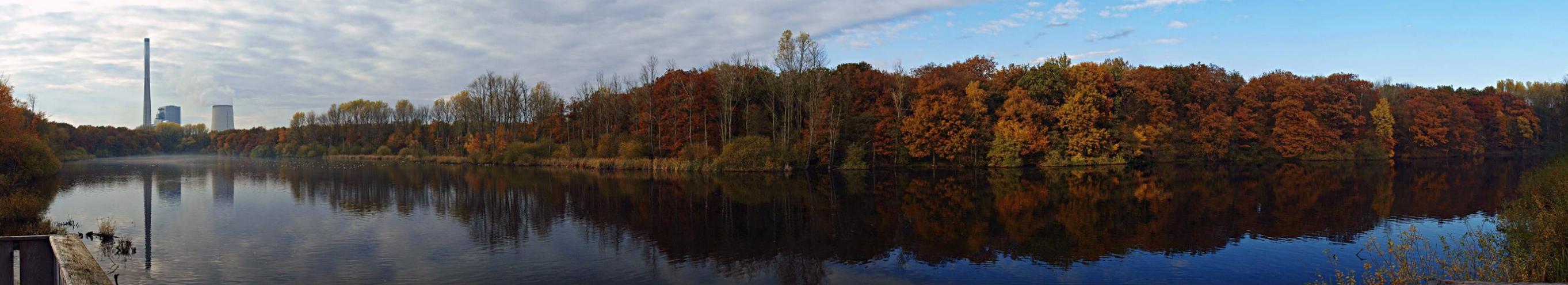 Der Beversee im Herbst 2010