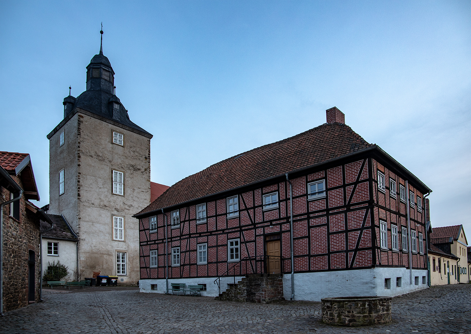 Der Bibliotheksturm und die Neue Meierei...