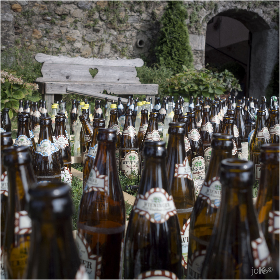 Der "Biergarten"