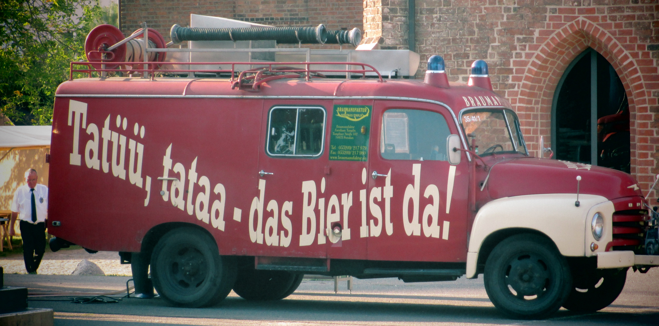 ...der Bierwagen