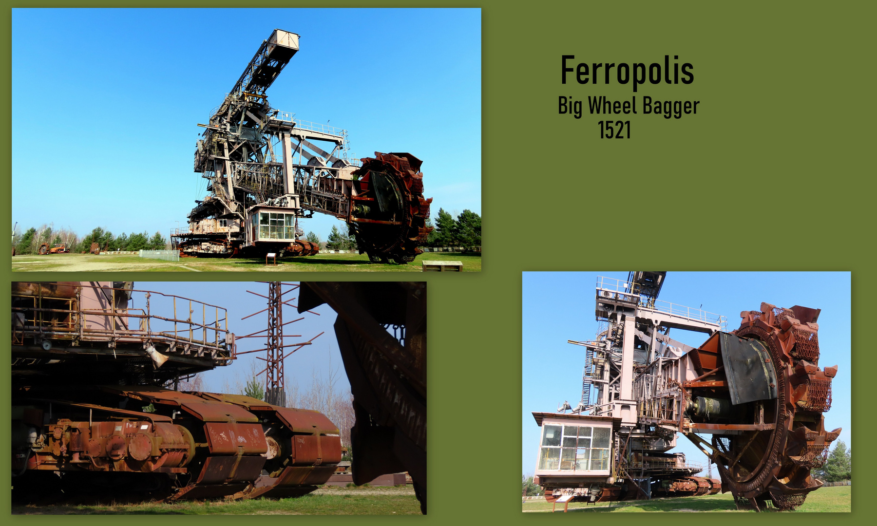 Der Big Wheel in Ferropolis !
