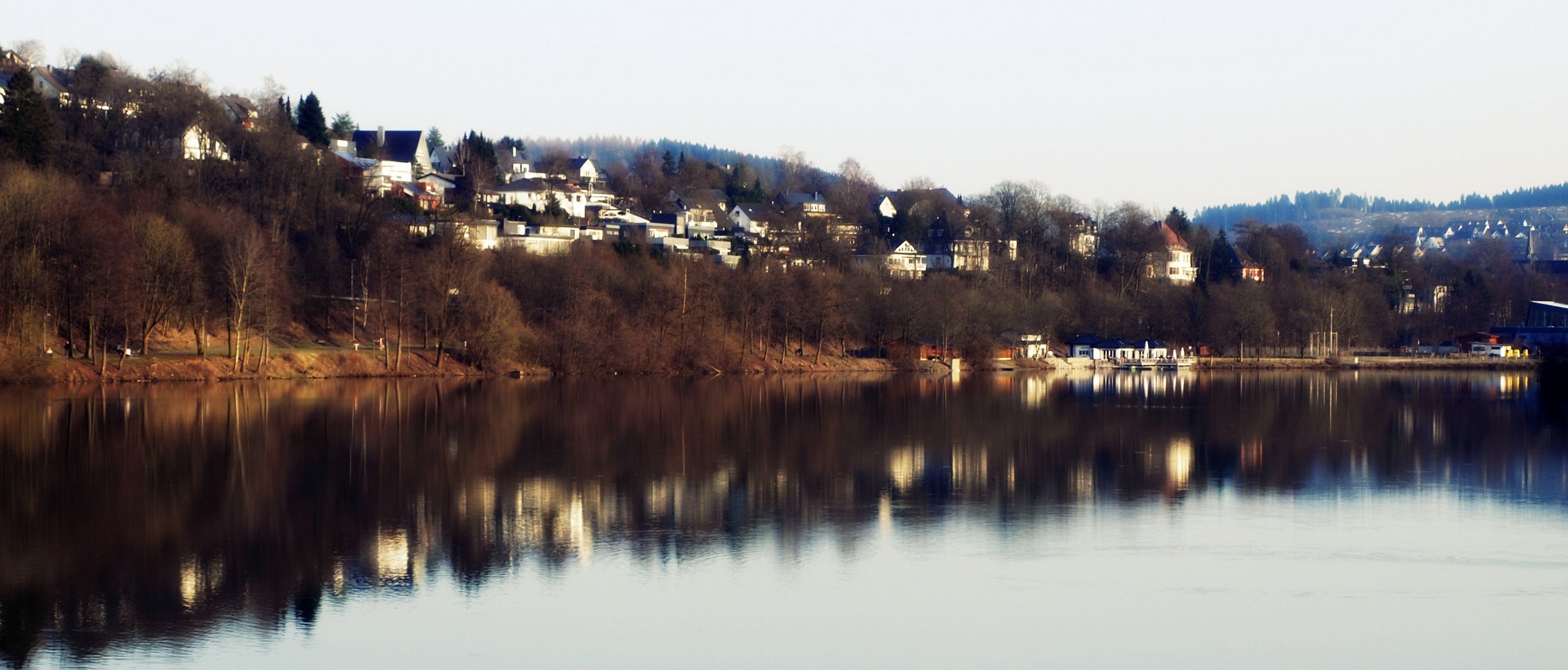 Der Biggesee in Olpe, NRW