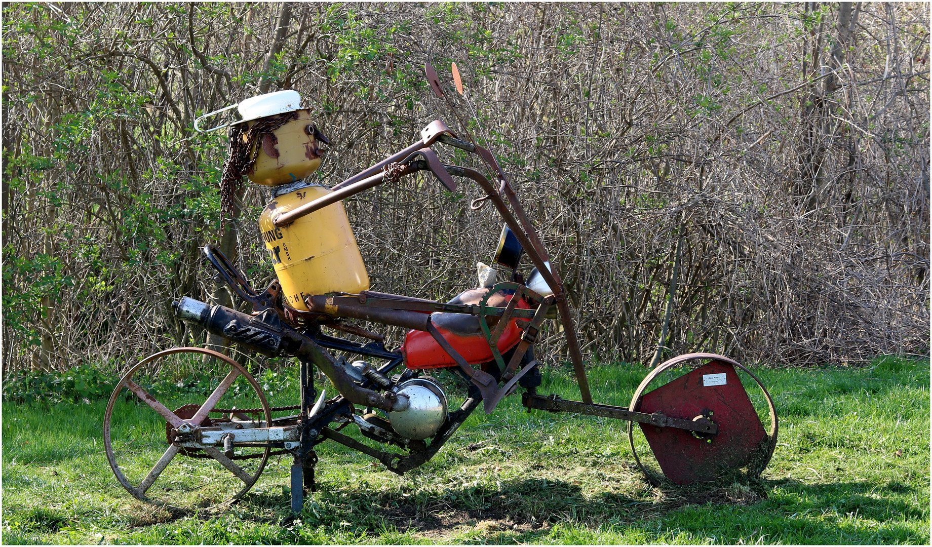 Der Biker...