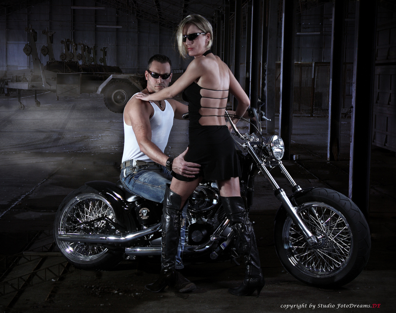 Der Biker und das Mädchen ;-)