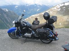 Der Biker und die Natur