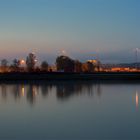 Der Binnenhafen in Enns / Ennsdorf - Österreich