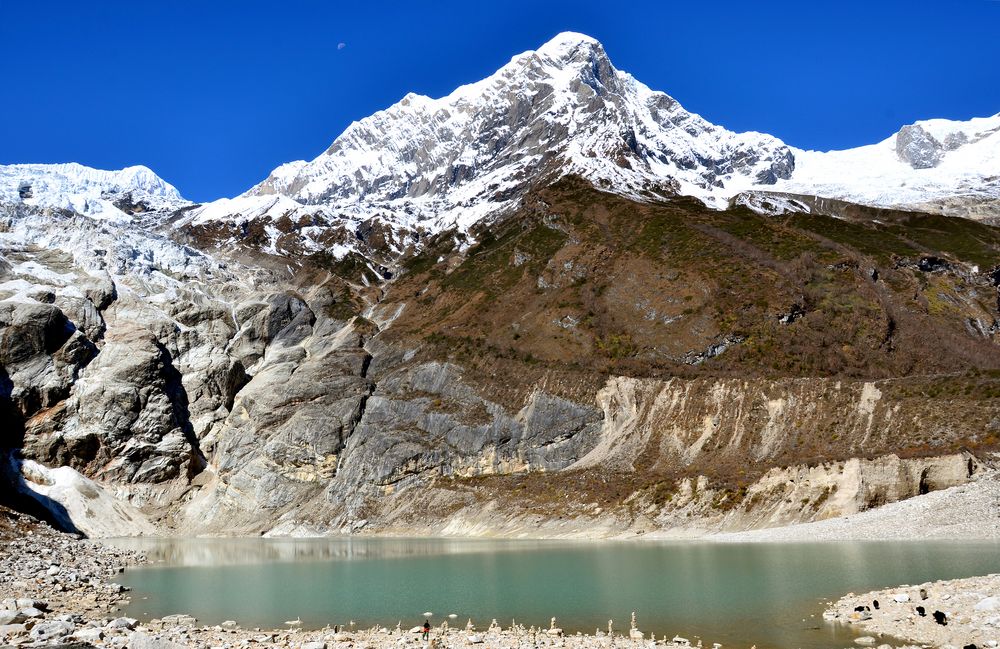 Der Birendra-See mit Naike Peak (6211m)