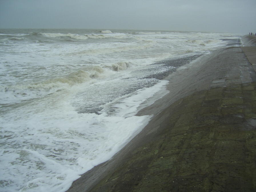 Der Blanke Hans - Wintersturm an der Nordsee ( Norderney ) Februar 2007