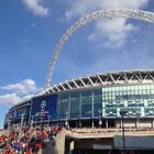Der "Blau-Weiße-Himmel" über Wembley