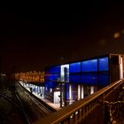 Der blaue Bahnhof ...