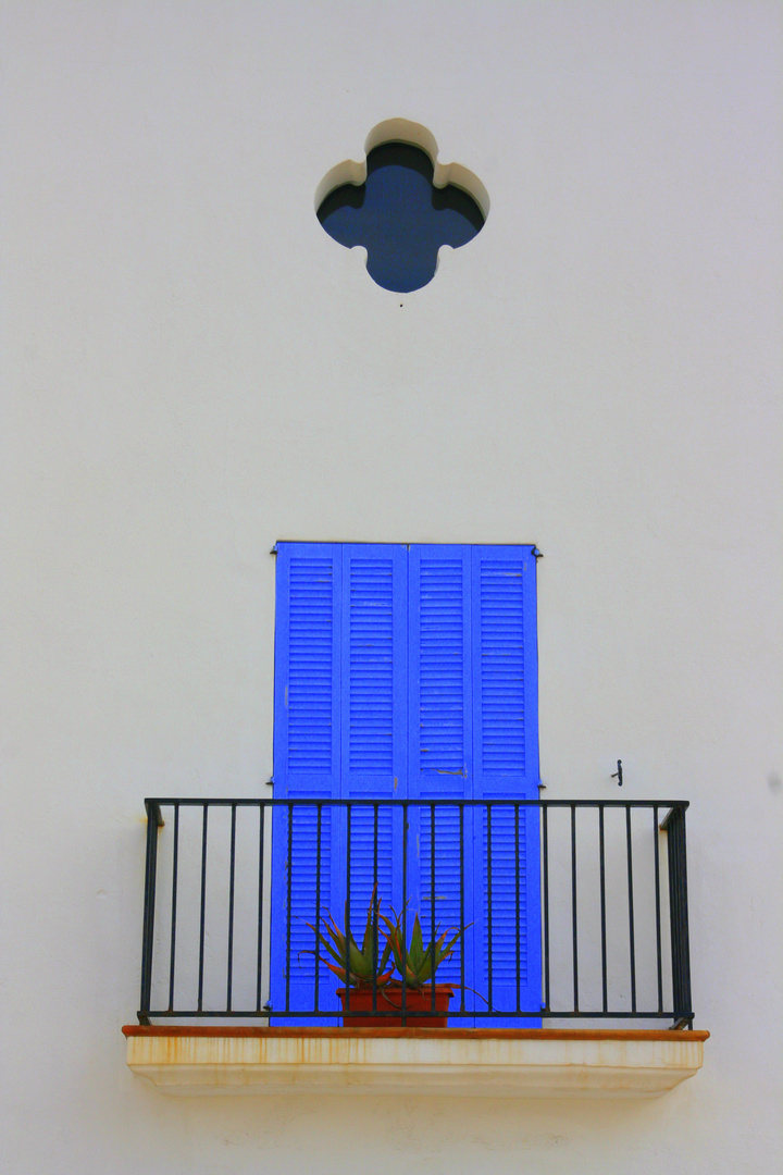 Der blaue Balkon