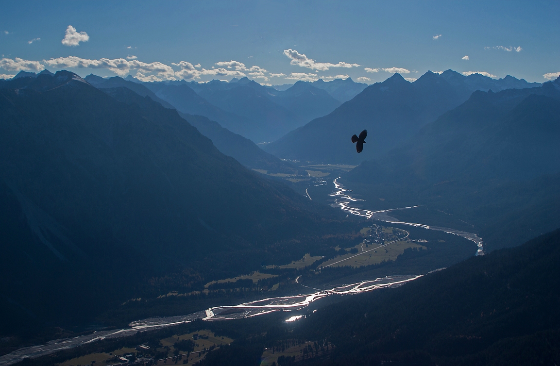 Der Blaue-Berge-Blick