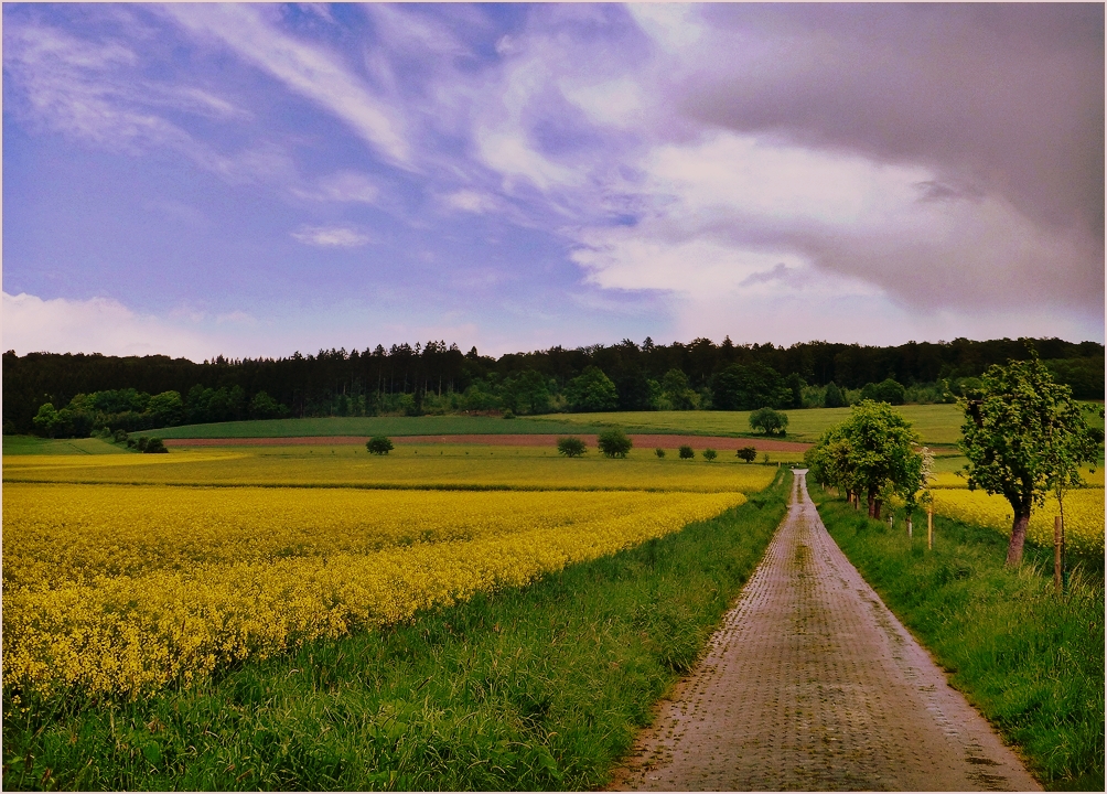 Der blaue Himmel täuscht gewaltig !