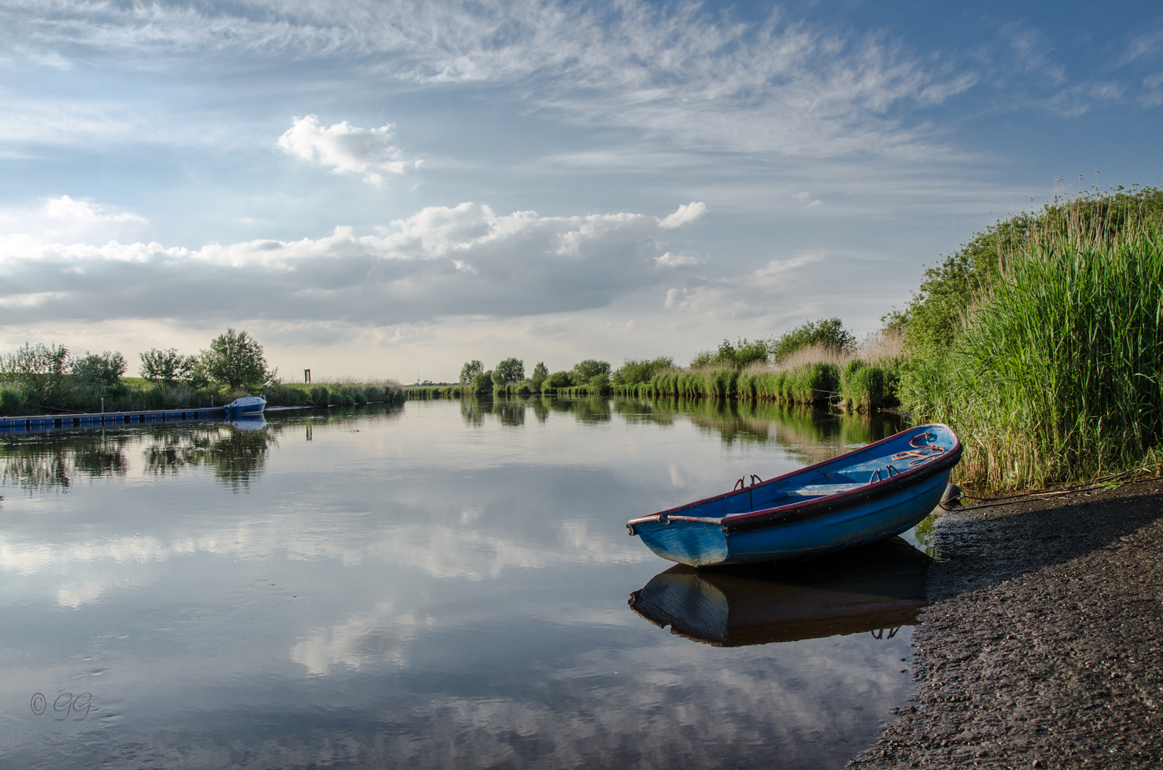 Der blaue Kahn