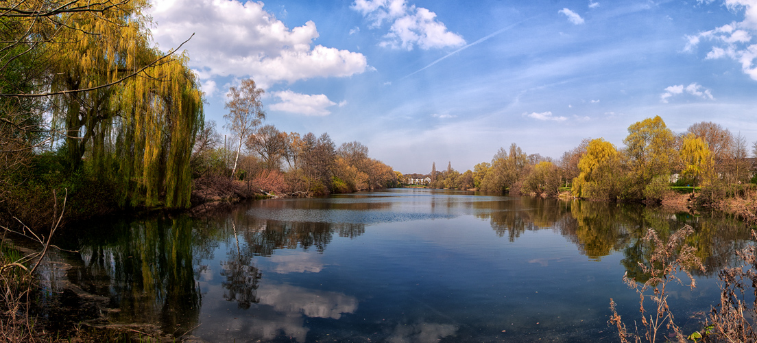 Der blaue See von Du - Bissingheim