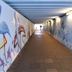 Der blaue Tunnel...