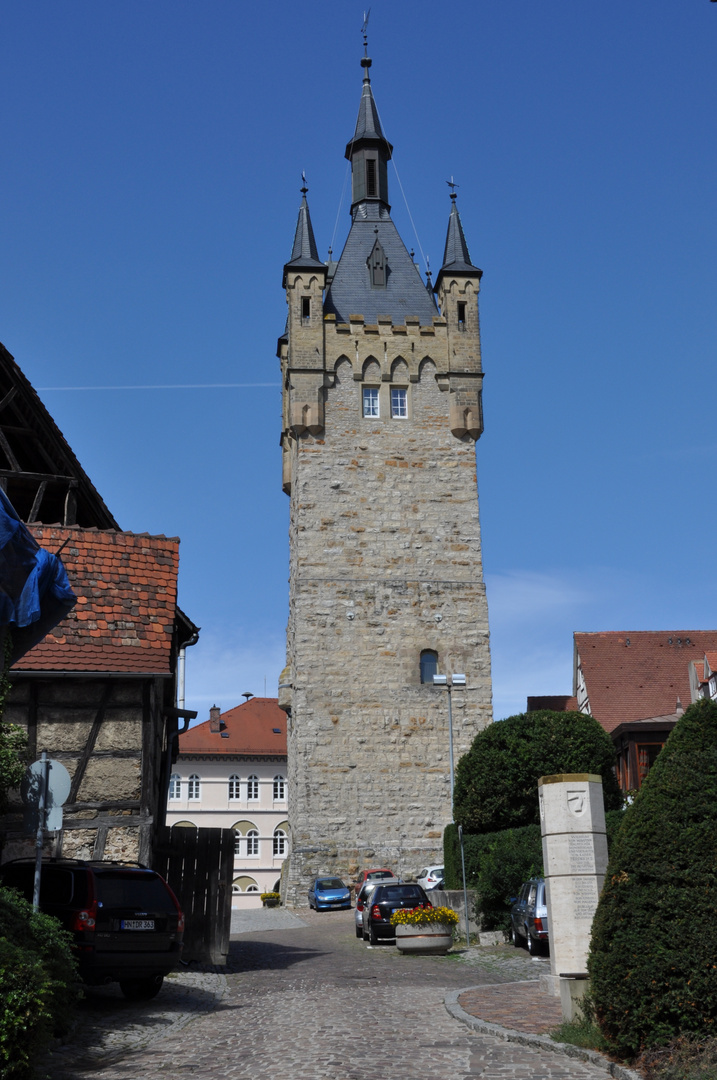 Der blaue Turm in Bad Wimpfen.