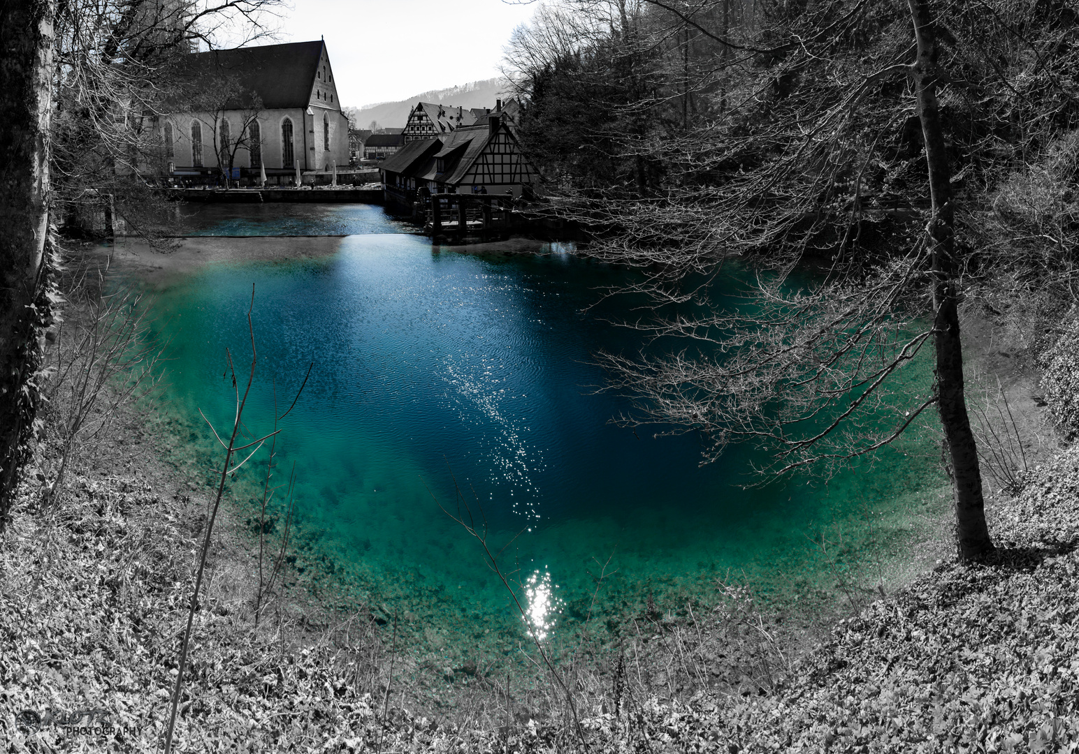 Der Blautop in Blaubeuren