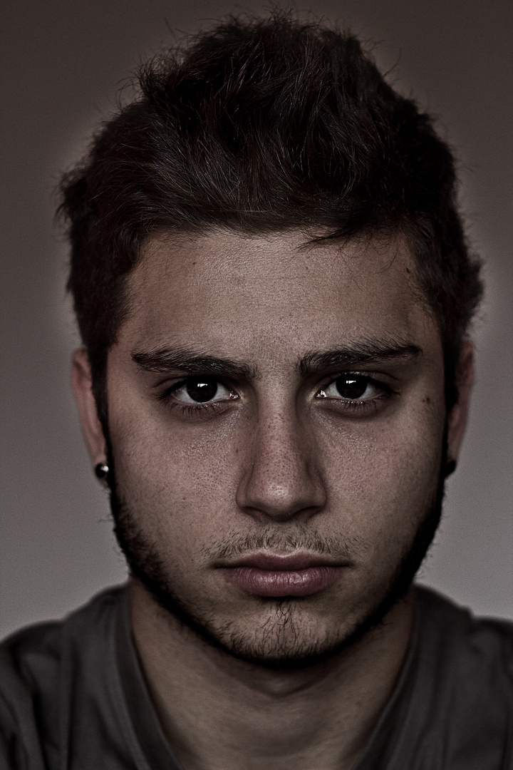 Der Blick Foto & Bild portrait, portraitfotografie männer, indoor