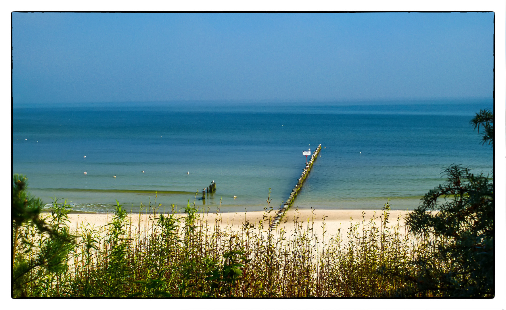 Der Blick auf das Meer