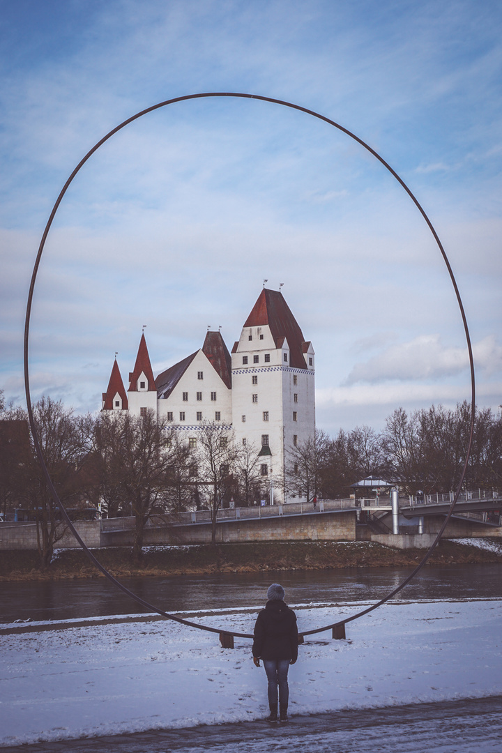 Der Blick auf das Schloss