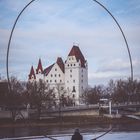 Der Blick auf das Schloss