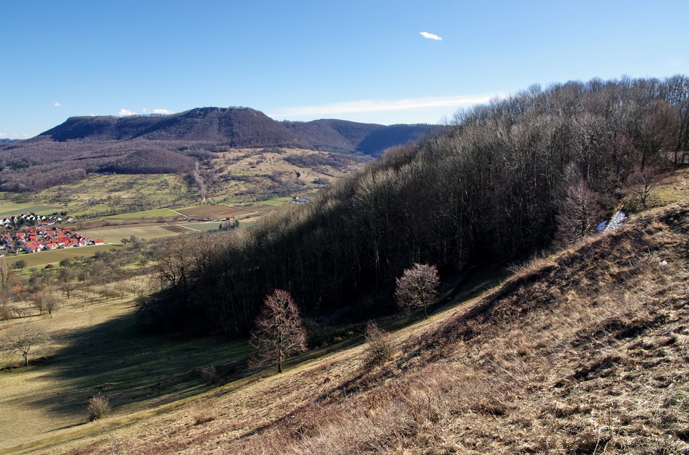 Der Blick auf den Albrand