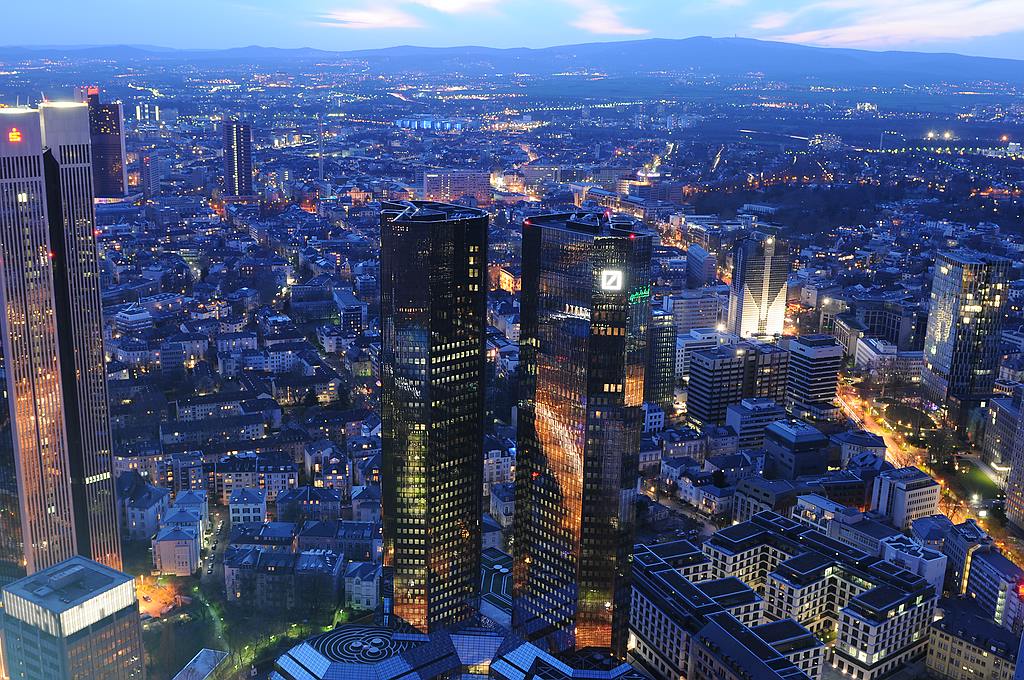 Der Blick auf den Taunus