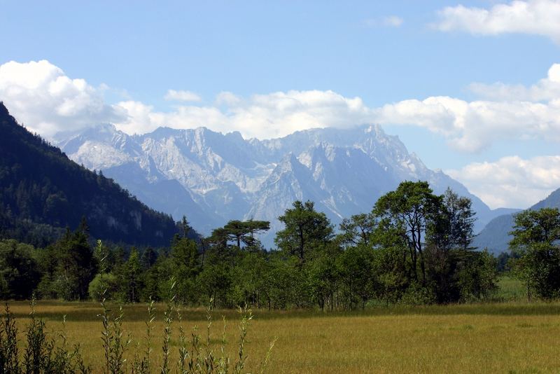 Der Blick auf Deutschlands Höchsten...