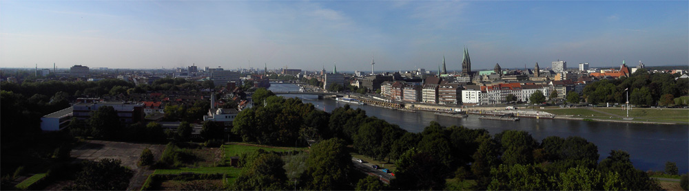 Der Blick auf die Innenstadt