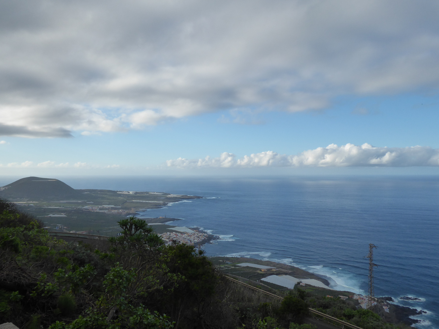 Der Blick auf die Nordküste....