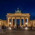 Der Blick auf die Siegessäule ...