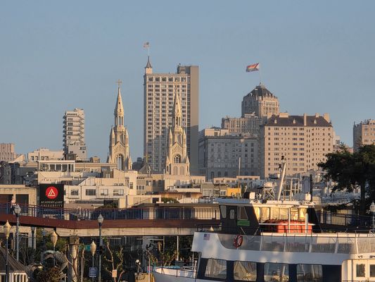 Der Blick auf die Stadt