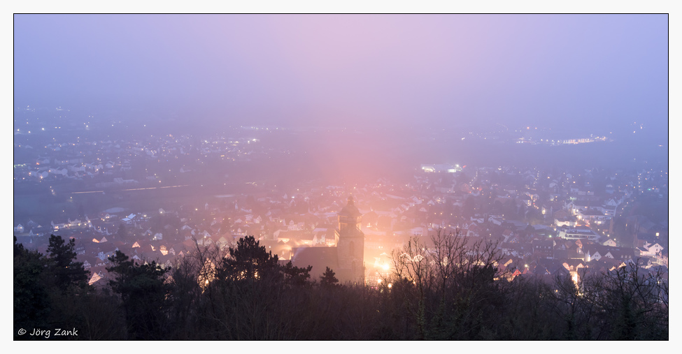 Der Blick auf die Stadt