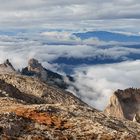 Der Blick auf die Wolken...