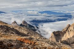 Der Blick auf die Wolken...