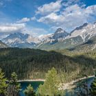 Der Blick auf die Zugspitze 