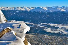 Der Blick auf Innsbruck