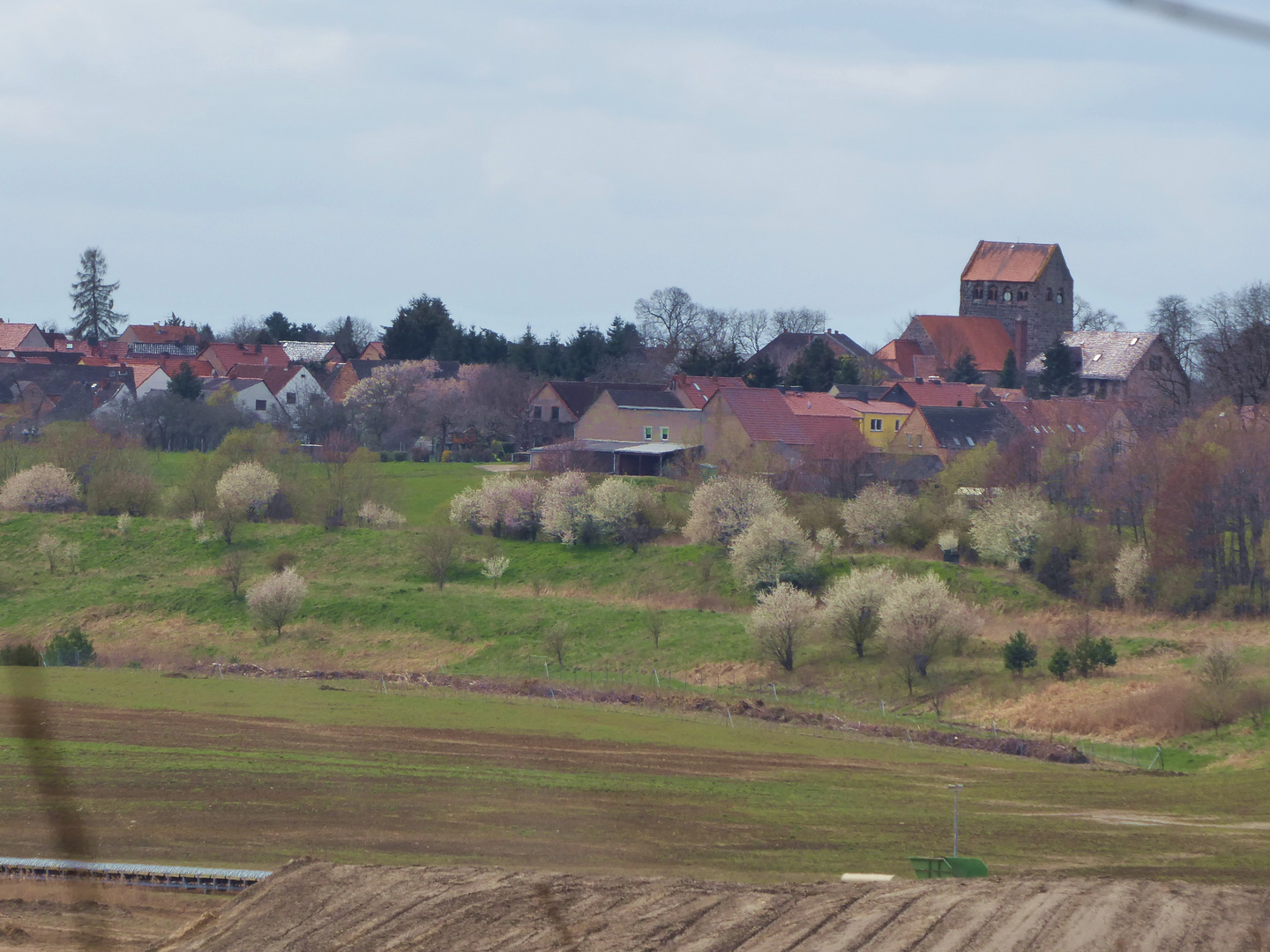 Der Blick auf mein Heimatdorf