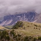 Der Blick auf Monte Seceda