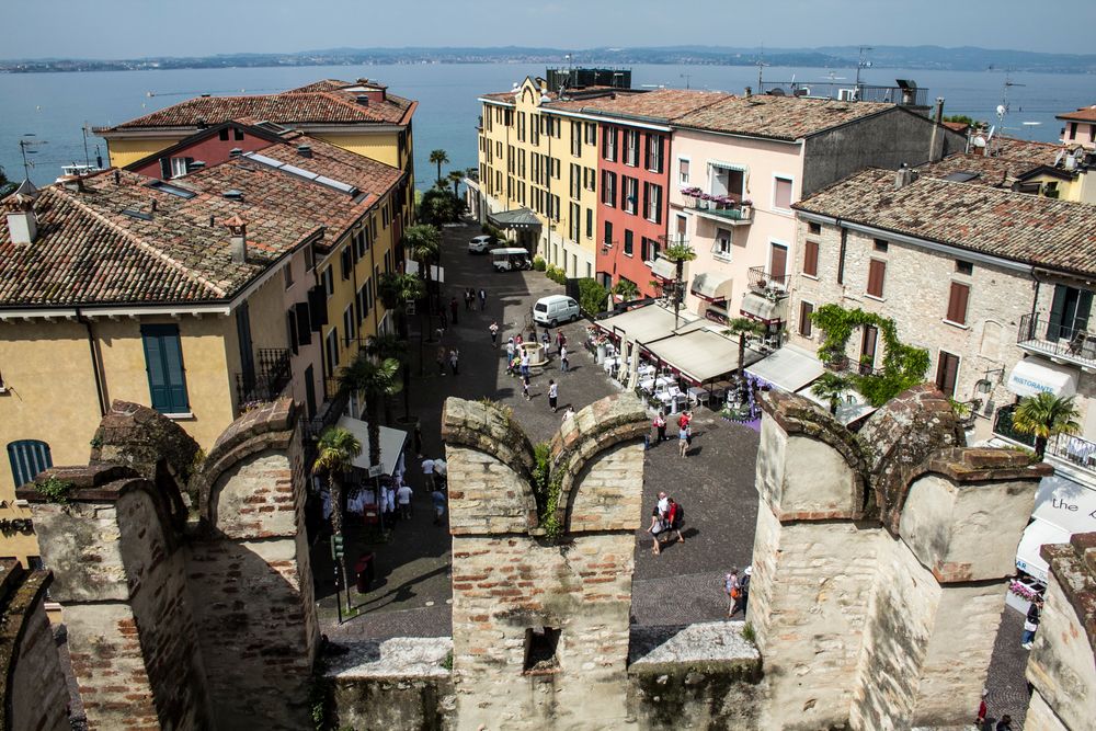 Der Blick auf Sirmione