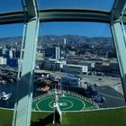 Der Blick auf Valparaiso vom Bug der Celebrity Infinity