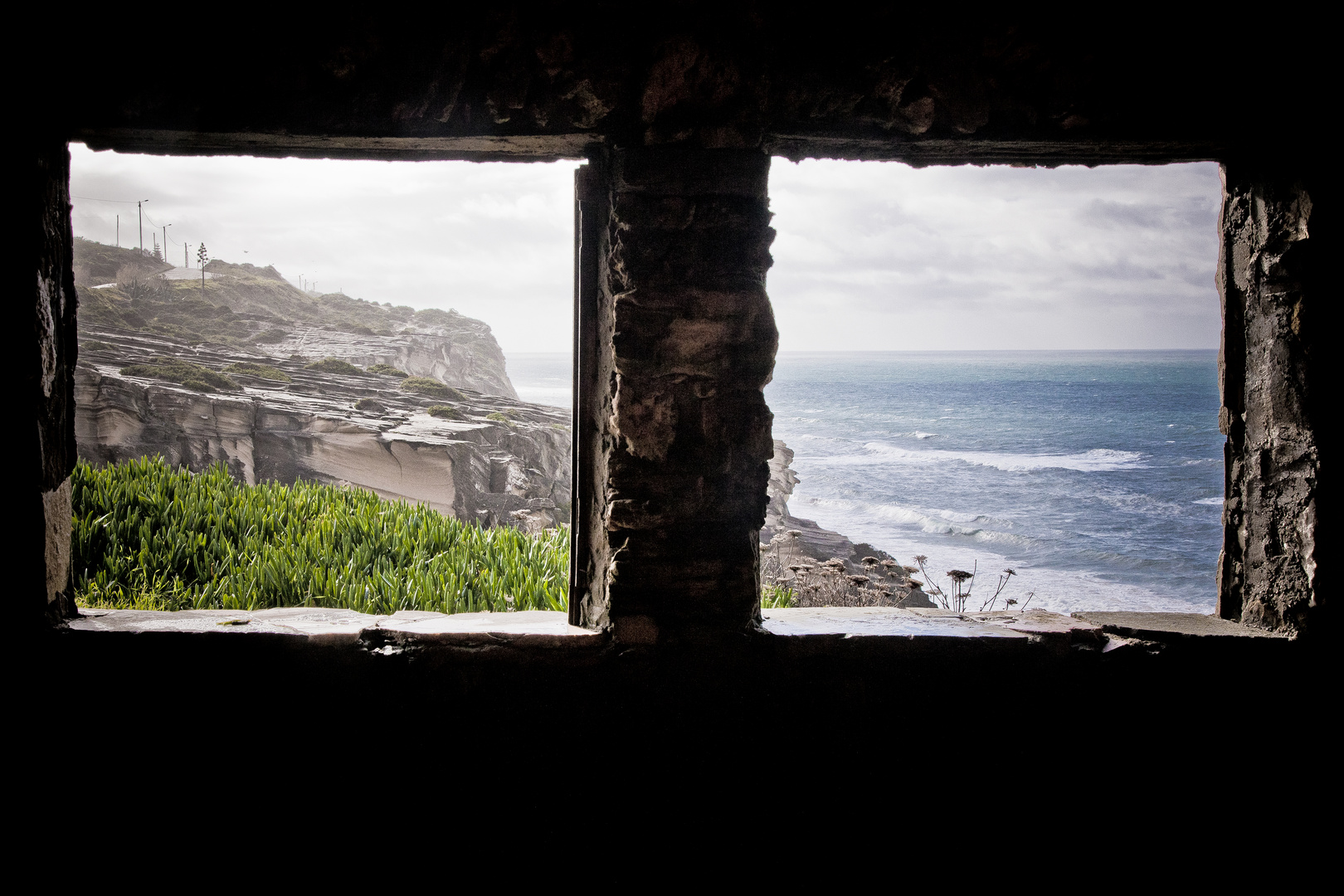 Blick Aus Dem Fenster Meer